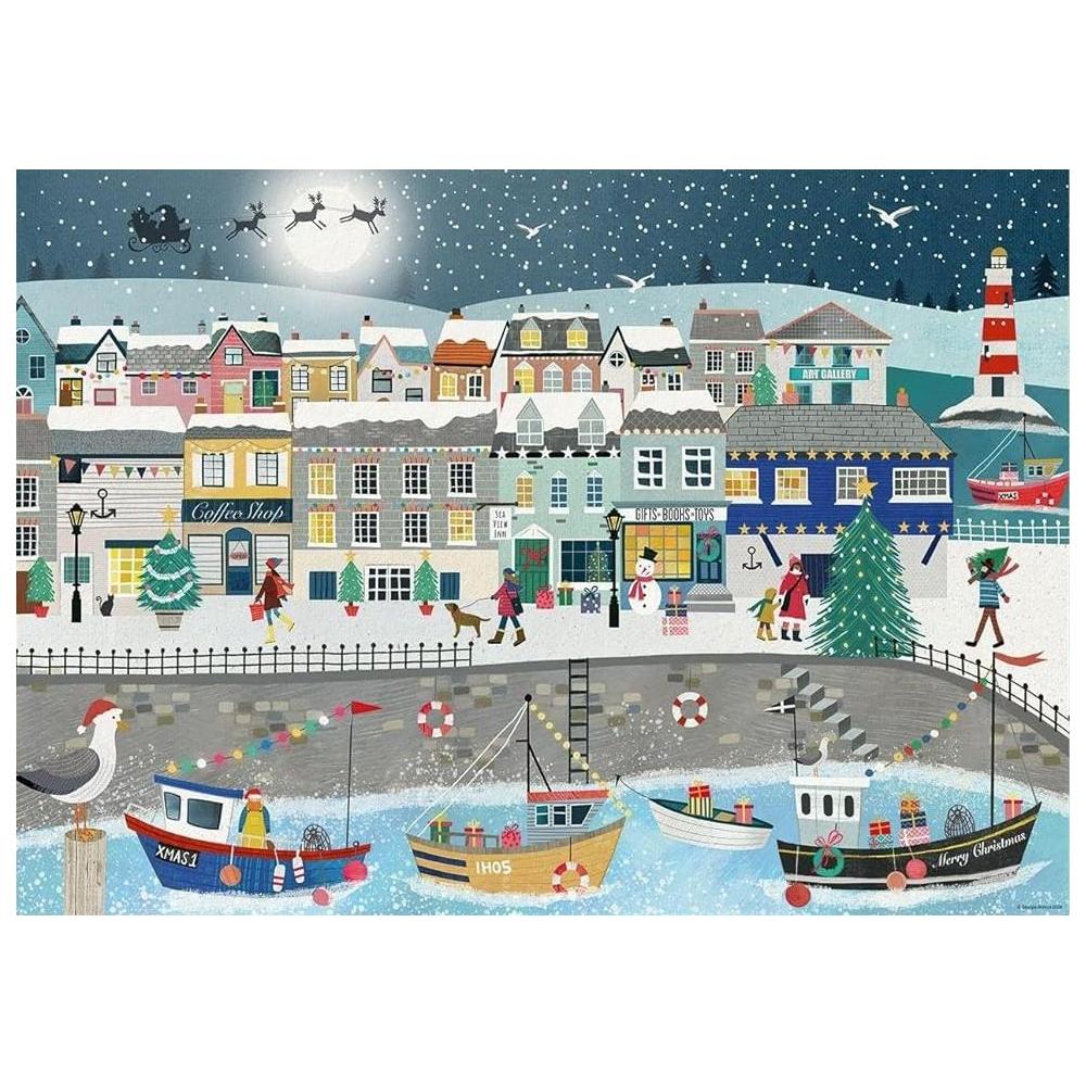 Coastal Christmas Puzzle 1000 Pieces