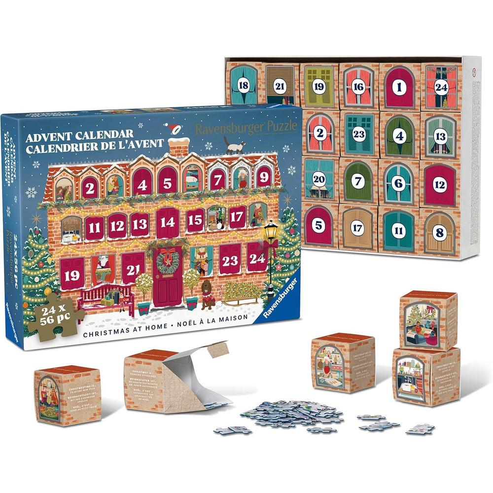 Christmas at Home 24 x 56 Piece Advent Calendar - 2026
