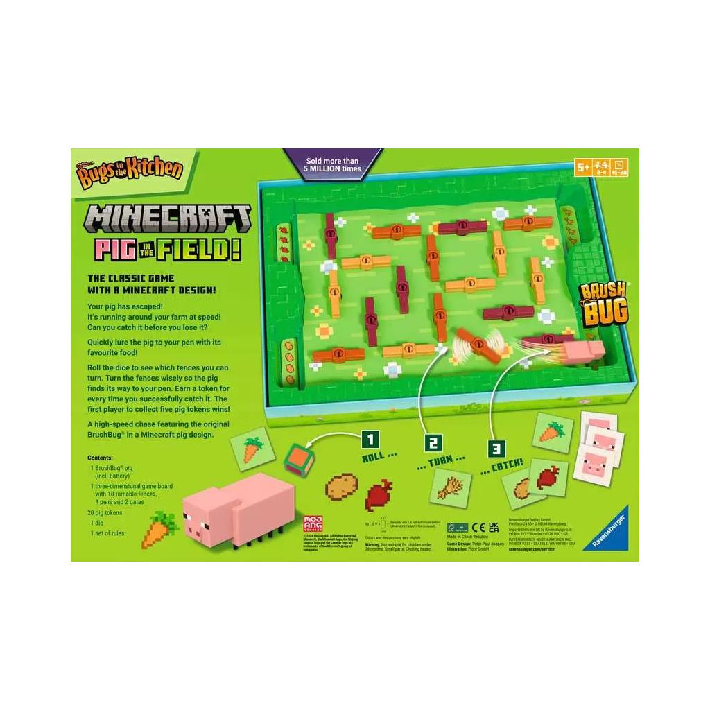Minecraft Pig in the Field Game_1