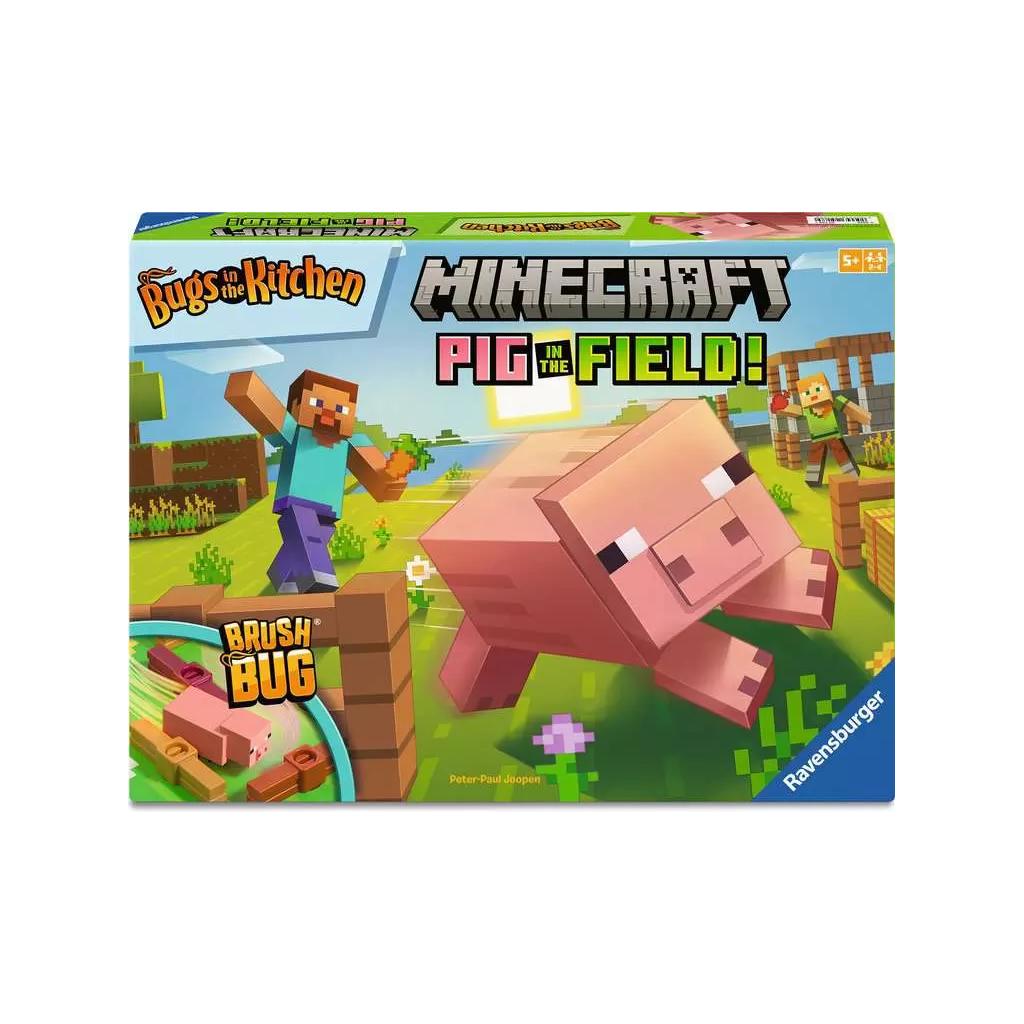 Minecraft Pig in the Field Game