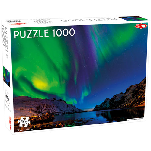 Northern Lights in Tromso Puzzle: 1000 pieces