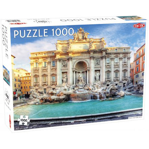 Trevi Fountain Puzzle: 1000 pieces