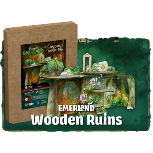 Everdell Emerland Wooden Jungle Ruins Accessory