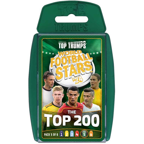 World Football Stars Top 200 Top Trumps - Pack 5