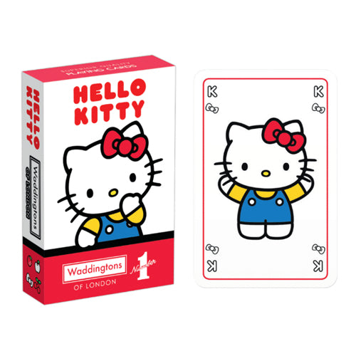 Hello Kitty Waddingtons Number 1 Playing Cards