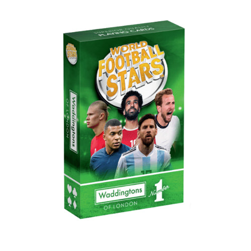 World Football Stars Waddingtons Number 1 Playing Cards