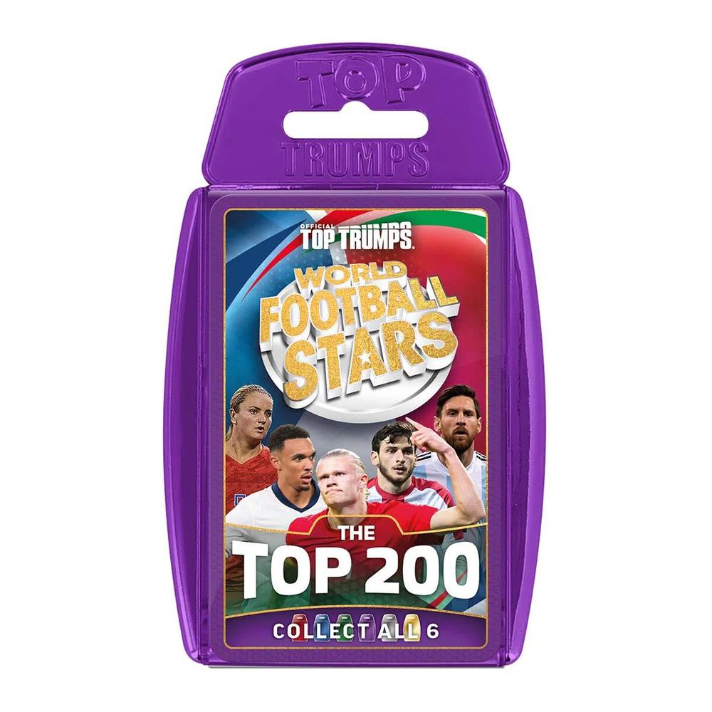 World Football Stars Top 200 Top Trumps - Pack 4 - refresh
