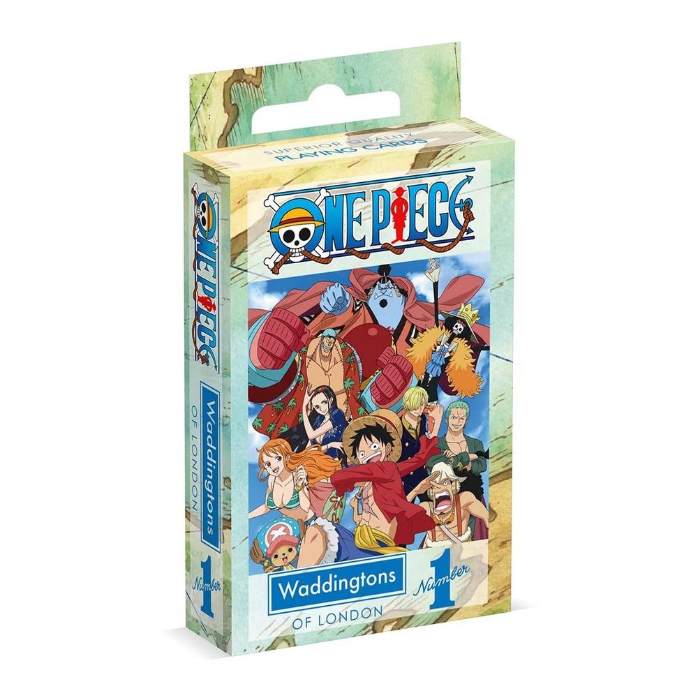 One Piece Waddingtons Number 1 Playing Cards