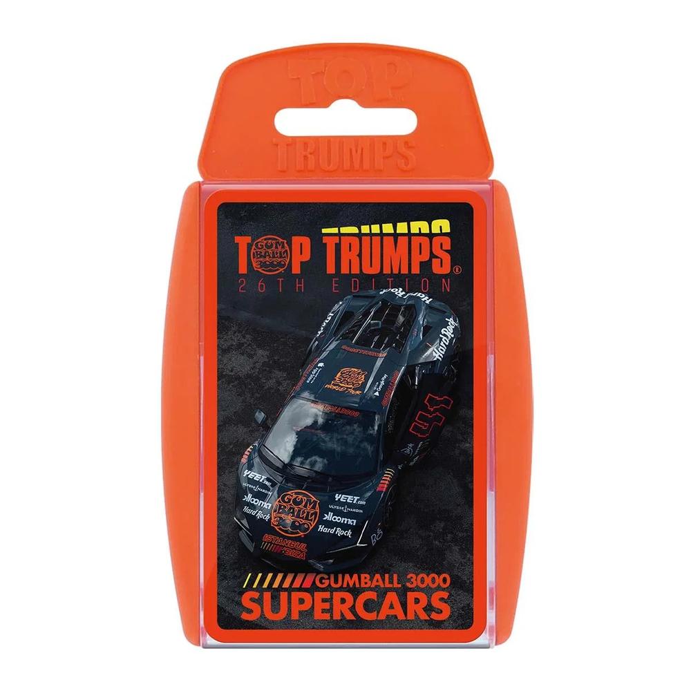 Gumball 3000 Superstars & Supercars Top Trumps