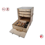 Talisman Big Box set ( 2x5s solid / 2x 3s Solid / 6x Organizer Talisman Upgrade / Dice Tower Slim )