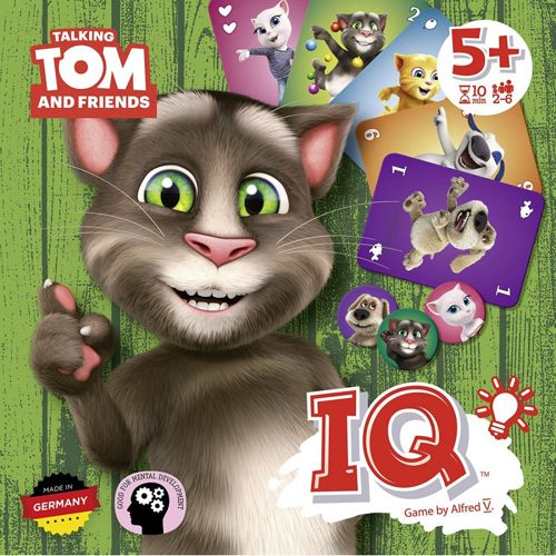 Talking Tom IQ card game