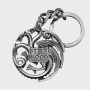 Targaryen Sigil Keychain