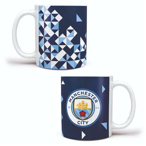 Team Merchandise 11oz Particle Mug - Man City