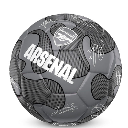 Team Merchandise 32 Panel Camo Signature Football - 5 - Silver - Arsenal