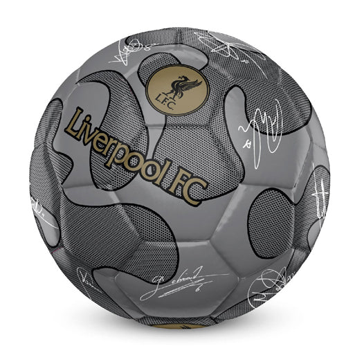 Team Merchandise 32 Panel Camo Signature Football - 5 - Silver - Liverpool
