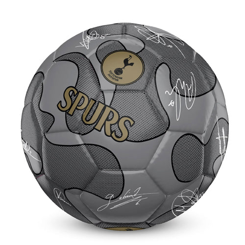 Team Merchandise 32 Panel Camo Signature Football - 5 - Silver - Tottenham Hotspur