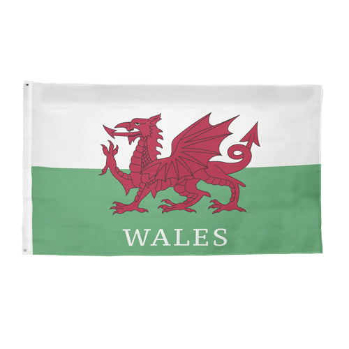 Team Merchandise 5ft x 3ft Flag - Wales