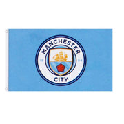 Team Merchandise 5x3 ft Core Crest Flag - Man City
