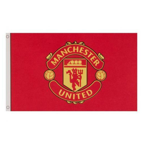 Team Merchandise 5x3 ft Core Crest Flag - Man United