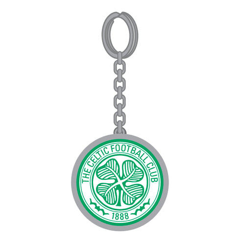 Team Merchandise Crest Keyring - Celtic