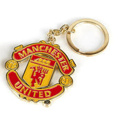 Team Merchandise Crest Keyring - Man United