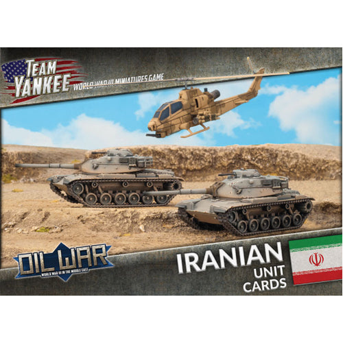 Team Yankee: Iranian Unit Cards