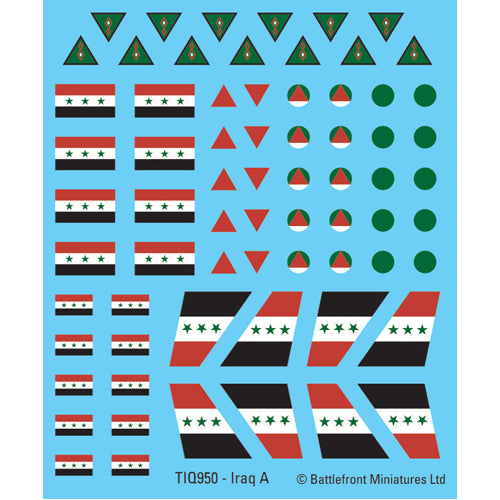 Team Yankee: Iraqi Decal Set