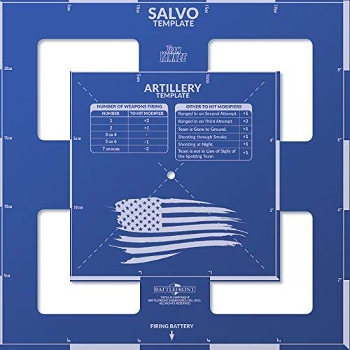 Team Yankee Template - US (x1)