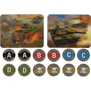 Team Yankee WW3 Mission Token Set