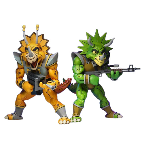 Teenage Mutant Ninja Turtles (1987) Captain Zarax and Zork 2-pack 7 Inch Scale Action Figures