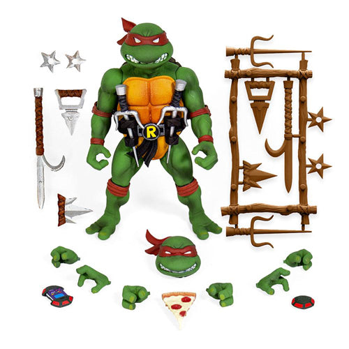 Teenage Mutant Ninja Turtles Ultimates Action Figure Raphael Version 2 18 cm