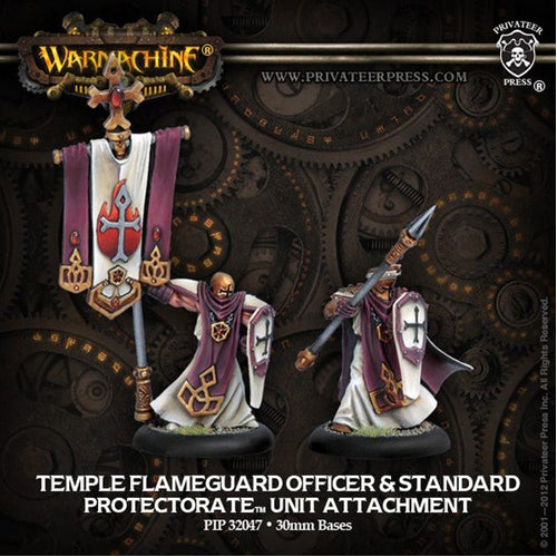 Temple Flameguard Officer & Standard