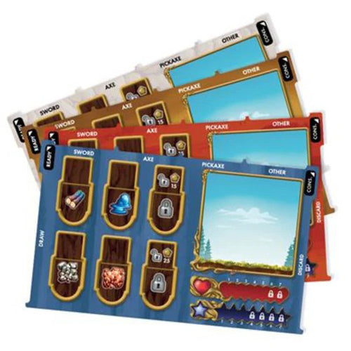 Terraria: The Board Game - Deluxe Player Mat Pack