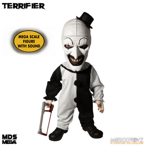 Terrifier Art The Clown 15" MDS Mega Scale Figure With Sound