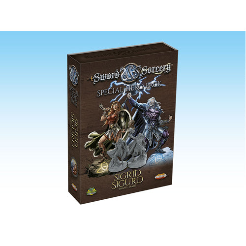 Thane/Skald Monk (Sigrid/Sigurd) Hero Pack: Sword & Sorcery