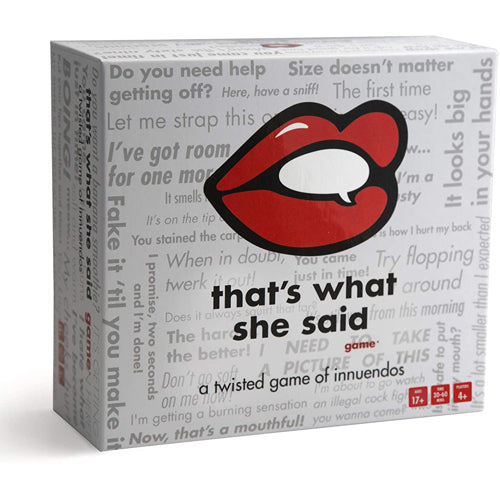 That's What She Said