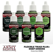The Army Painter - Deep Greens Flexible Triad PLUS+
