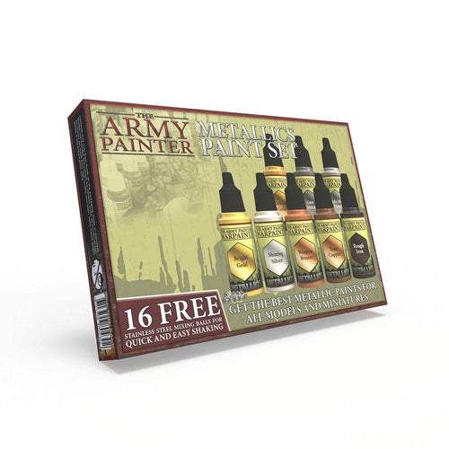 The Army Painter Warpaints Set: Metallic Paint Set