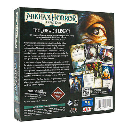 Arkham Horror LCG: The Dunwich Legacy Expansion | Zatu Games Arkham Horror LCG: The Dunwich Legacy Expansion | Zatu Games