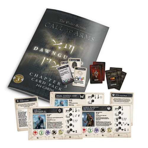 The Elder Scrolls Call To Arms Dawnguard Cards Chapter Three