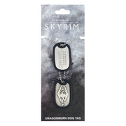 The Elder Scrolls V: Skyrim Dog Tags "Dovahkiin"