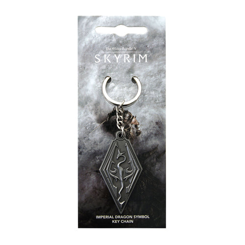 The Elder Scrolls V: Skyrim Keychain "Dragon Symbol"