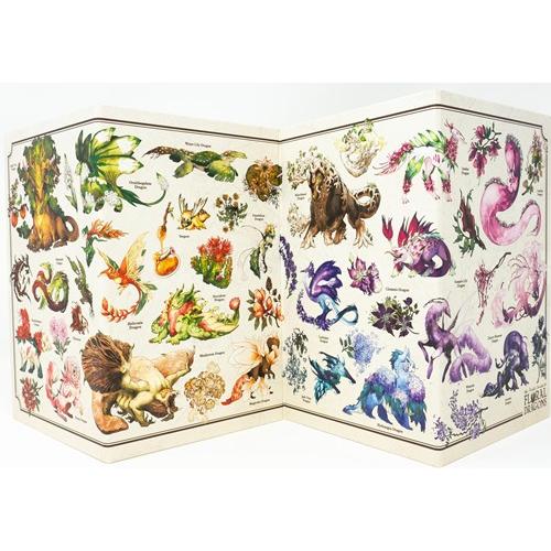 The Field Guide To Floral Dragons RPG GM Screen