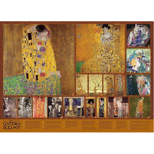 The Golden Age of Klimt 1000 Piece Puzzle