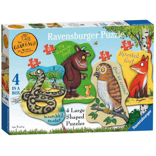 The Gruffalo Four Large Shaped Puzzles