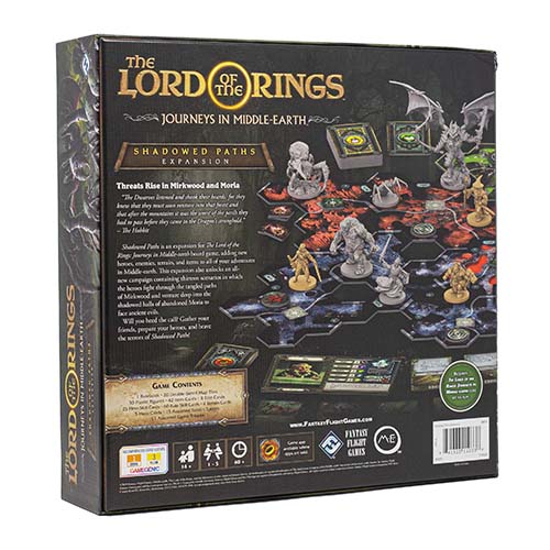 The Lord of the Rings: Journeys in Middle-Earth - Shadowed Paths Expan | Zatu Games The Lord of the Rings: Journeys in Middle-Earth - Shadowed Paths Expan | Zatu Games