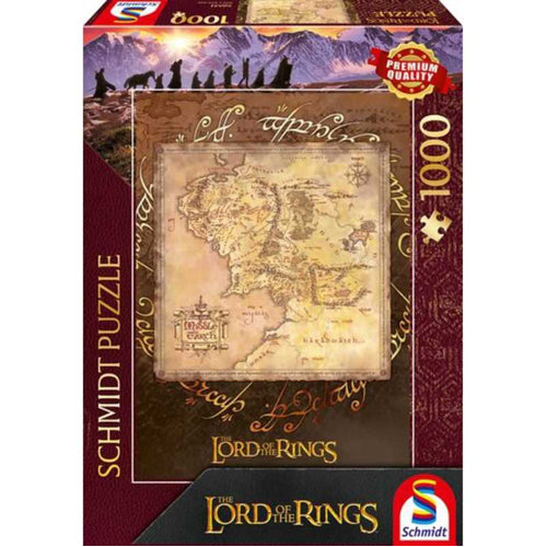 The Lord of the Rings: Middle Earth Puzzle - 1000 Pieces