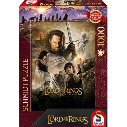 The Lord of the Rings: The Return of the Ring Puzzle - 1000 Pieces