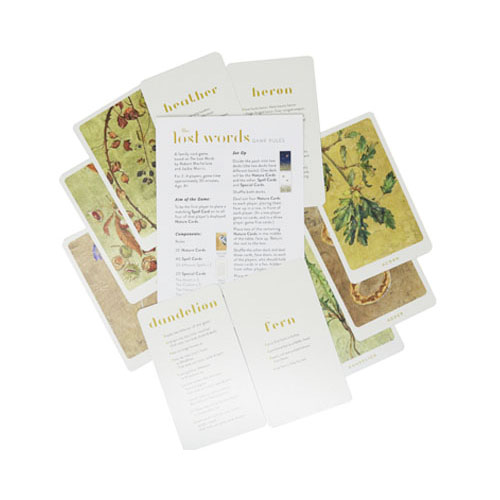 The Lost Words - Card Game
