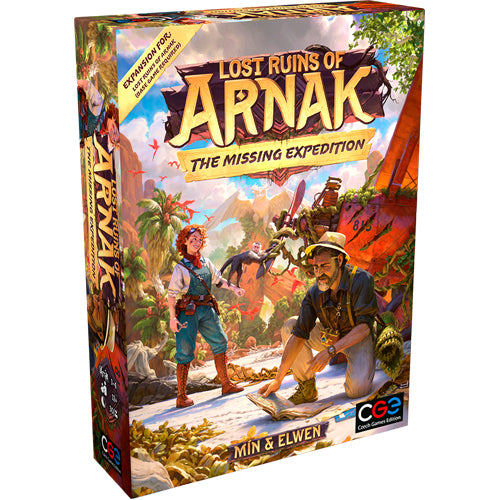 The Missing Expedition: Lost Ruins of Arnak Expansion